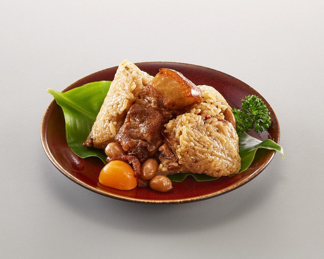 「古早味肉粽」每包5顆399元，全家超商獨家販售。