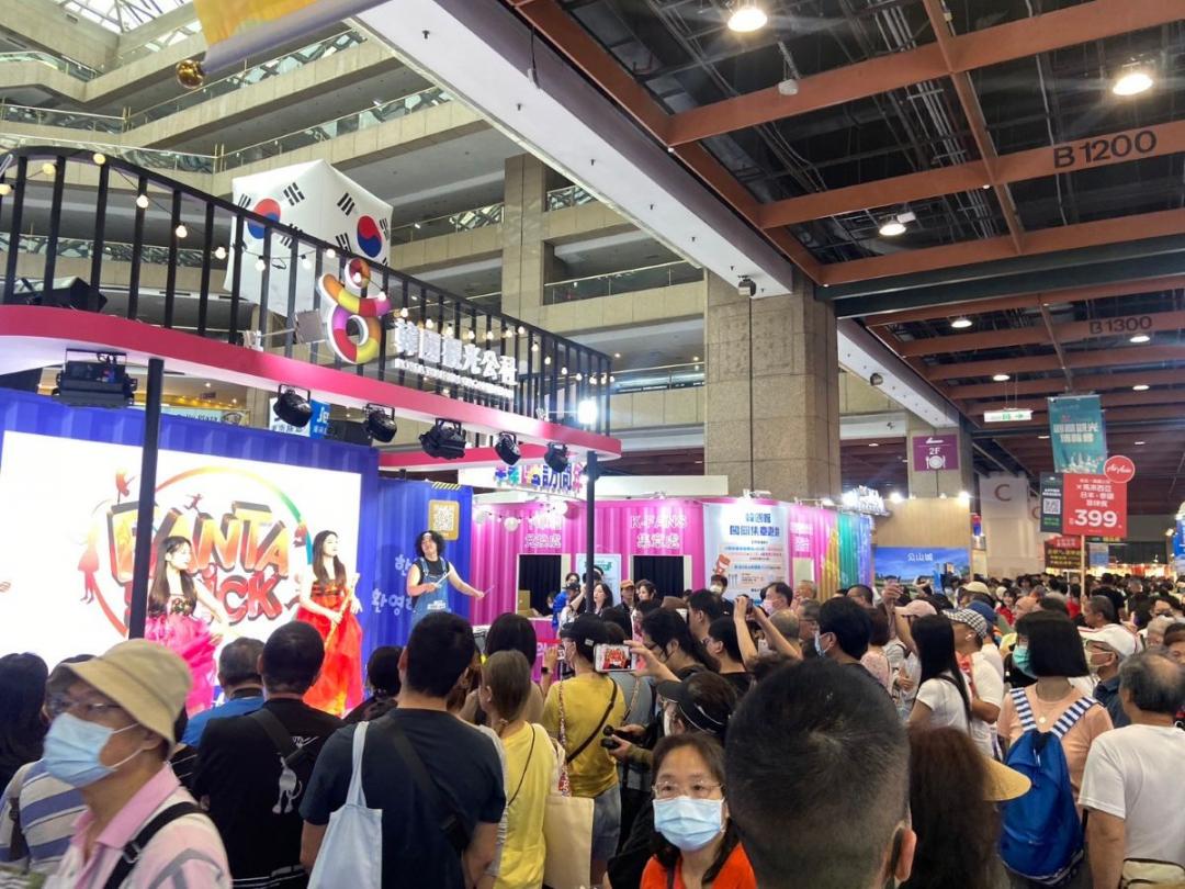 2025 台北國際觀光博覽會TTE今年海內外業者較去年成長近40%，達到350家。（圖／上聯國際展覽提供）