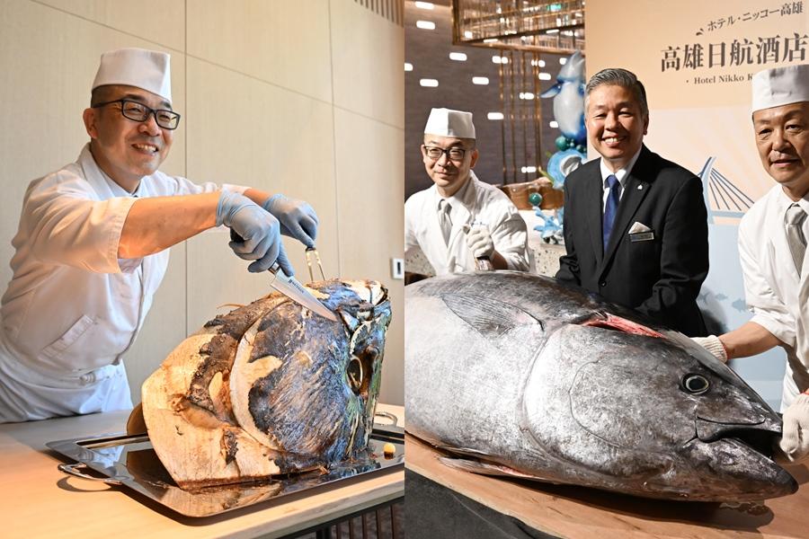 「180公斤東港黑鮪魚」現場解體秀超震撼!巨型烤魚頭霸氣上桌 「180公斤東港黑鮪魚」現場解體秀超震撼!巨型烤魚頭霸氣上桌