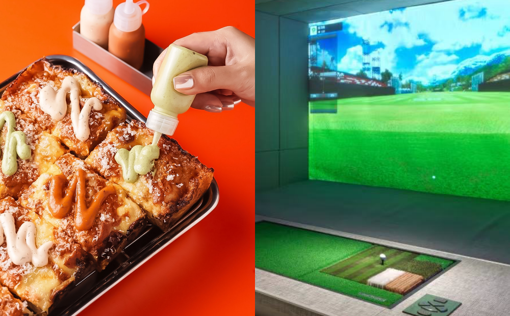 炎夏新去處！台北「Tee Time」體驗室內打高爾夫、點披薩配雞尾酒