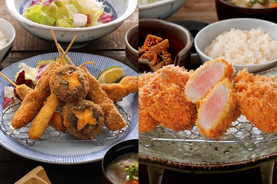 豬排半價175元起白飯配菜吃到飽！粉紅切面平埔黑豬、六揚勝串炸打造獨家亮點