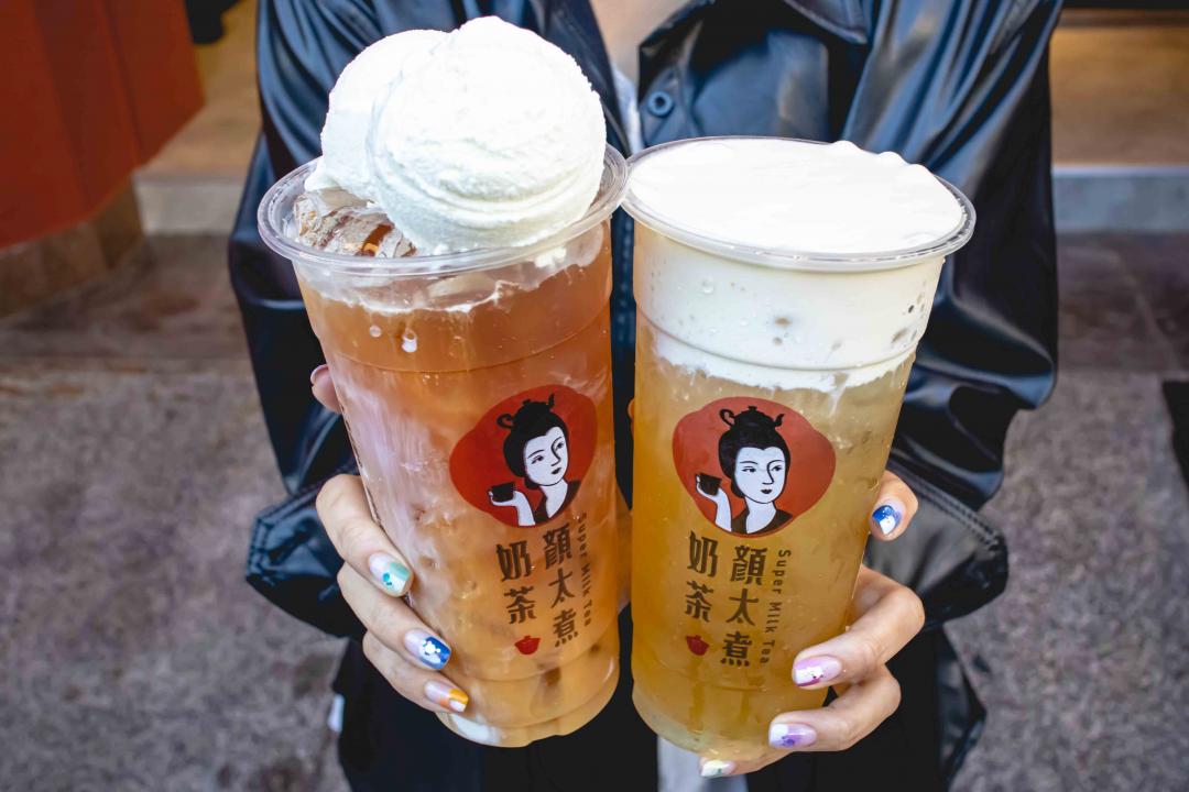 台中「顏太煮奶茶」歡慶開幕，300杯免費飲料連喝3天。（圖／業者提供）