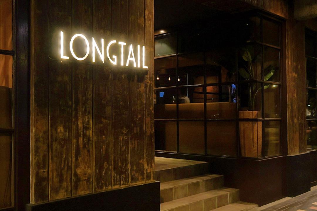 LONGTAIL結合多國料理手法及創意，呈現無國界當代料理，鄰近捷運六張犁站。（圖／記者郭宣暄攝）
