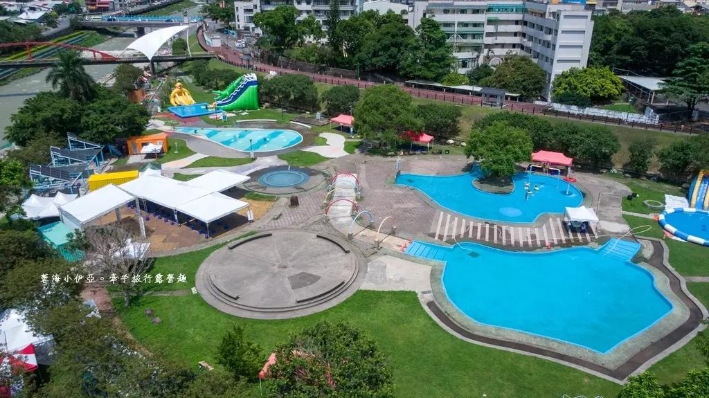 南投「水里水漾樂園」今年入園門票只要99元就能暢玩，更提供多項免費入園的福利。（圖／蓉海小伊亞。牽手旅行露營趣提供）