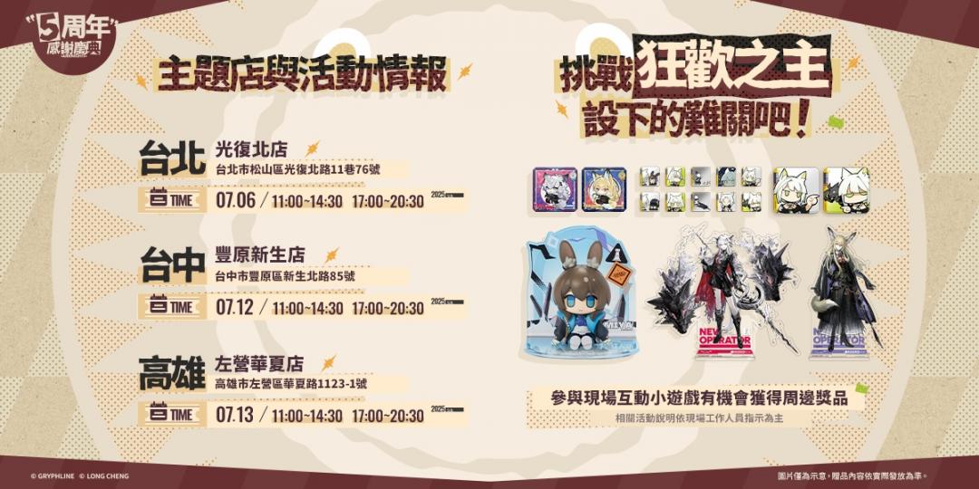 麵匡匡x《明日方舟》聯名活動內容。（圖／品牌提供）