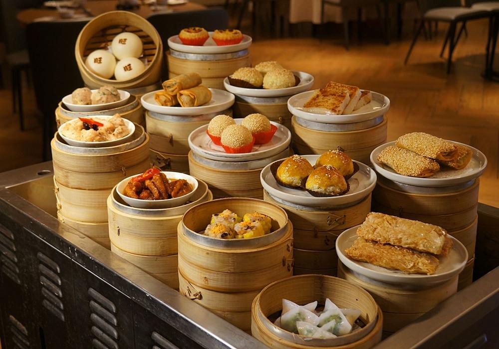 台北東區人氣餐廳「神旺潮品集．忠孝店」即日起至8月31日推出「食力爆發 港點推車吃到飽」。（圖／品牌提供）