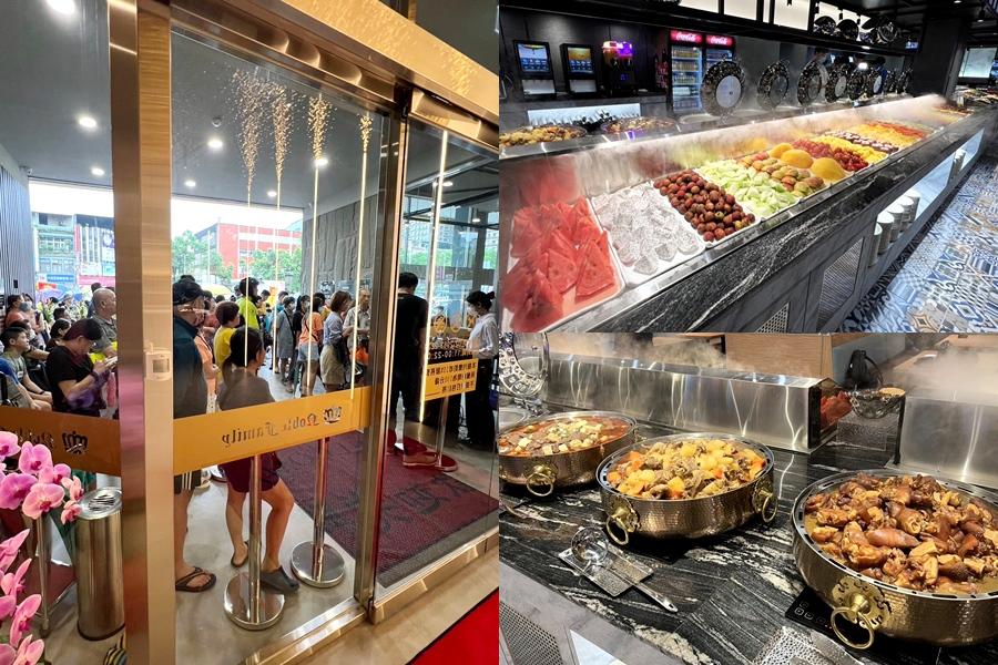 貴族世家旗艦店新板開幕掀排隊潮!mini店型299元享牛排+自助吧吃到飽CP值超高 貴族世家旗艦店新板開幕掀排隊潮!mini店型299元享牛排+自助吧吃到飽CP值超高