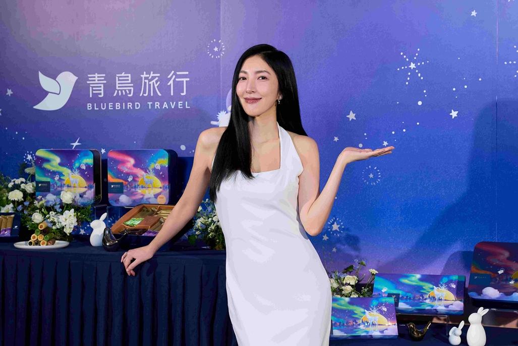 青鳥旅行10週年，首位代言人楊謹華分享最喜愛的灌餡蛋捲療癒滋味。（圖／品牌提供）