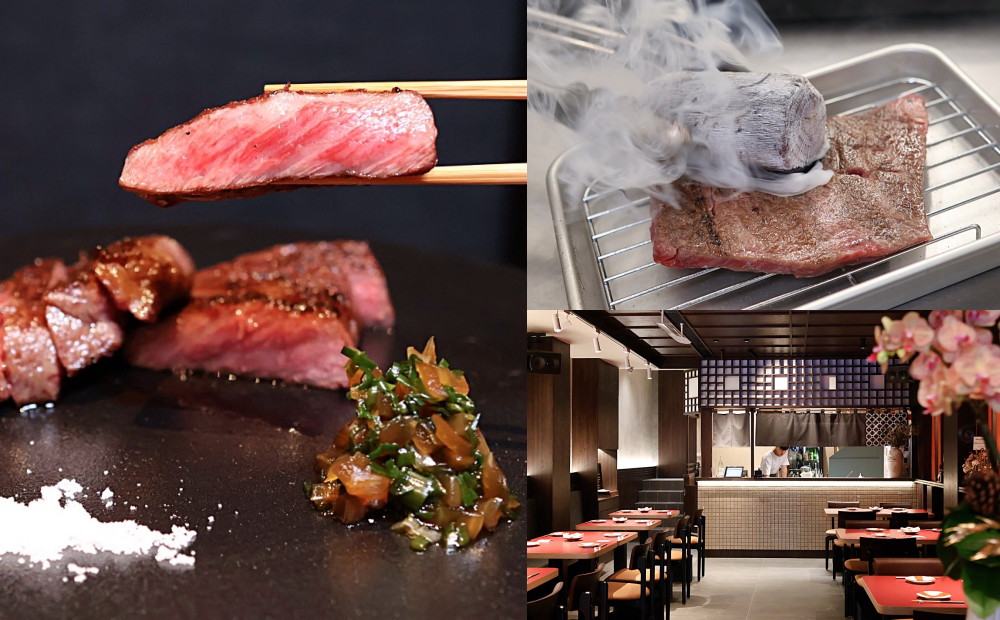 米其林一星燒肉名廚推新品牌！台中「肉料理．福」罕見和牛、備長炭刺身必吃