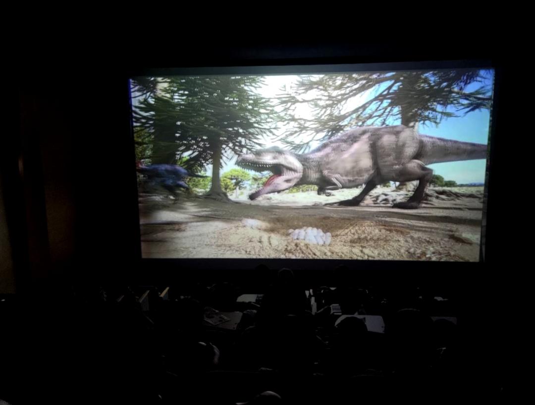 左鎮化石園區推出《Dinosaur 3D》全新影片，讓親子體驗恐龍世界的驚奇視聽冒險。（南市文化局提供）