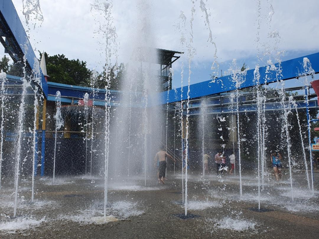 小叮噹科學主題樂園內的水世界。（小叮噹科學主題樂園提供）