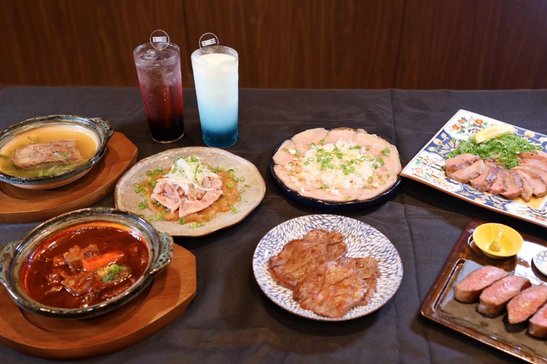 來自日本仙台的「東山牛舌」，台灣首店插旗統一DREAM PLAZA百貨。（圖／記者郭宣暄攝）