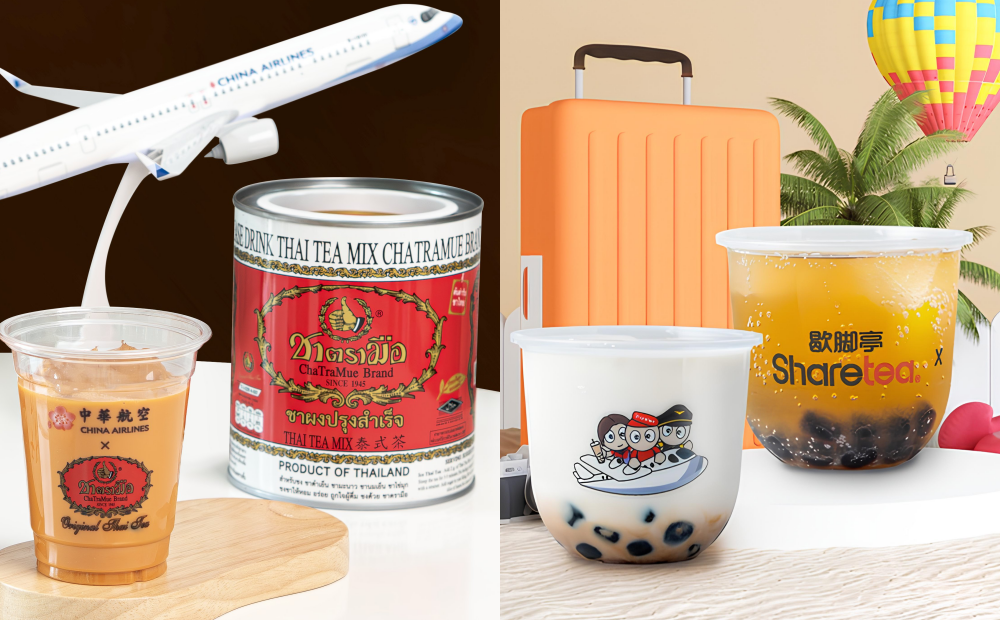 手標泰奶、歇腳亭珍奶登上華航飛機！聯名飲品供應時間航線一次看