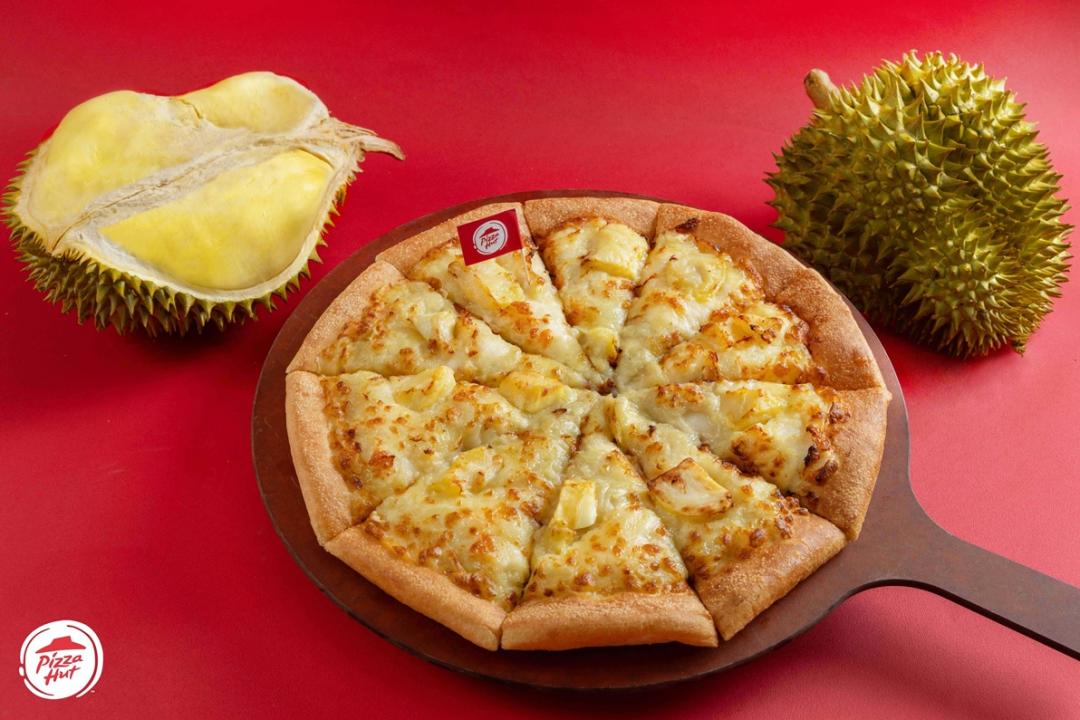 必勝客「黃金榴槤比薩」539元嘗鮮價開賣。（圖／品牌提供）