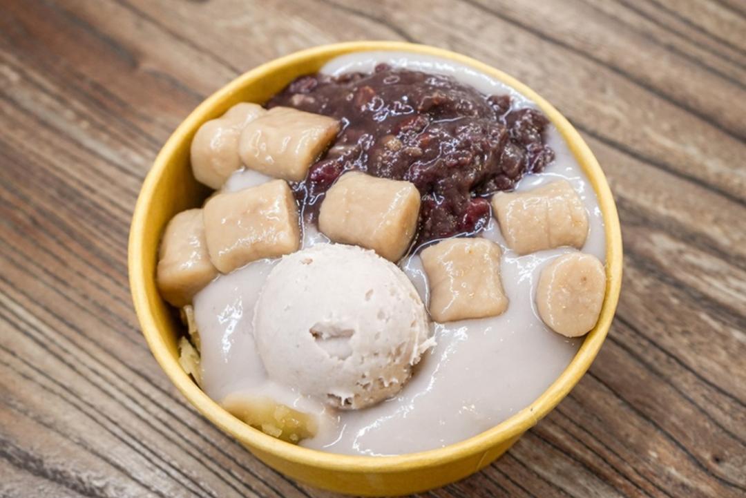 「阿爸の芋圓」是新北樂華夜市的知名美食。（圖／翻攝自米其林官網）