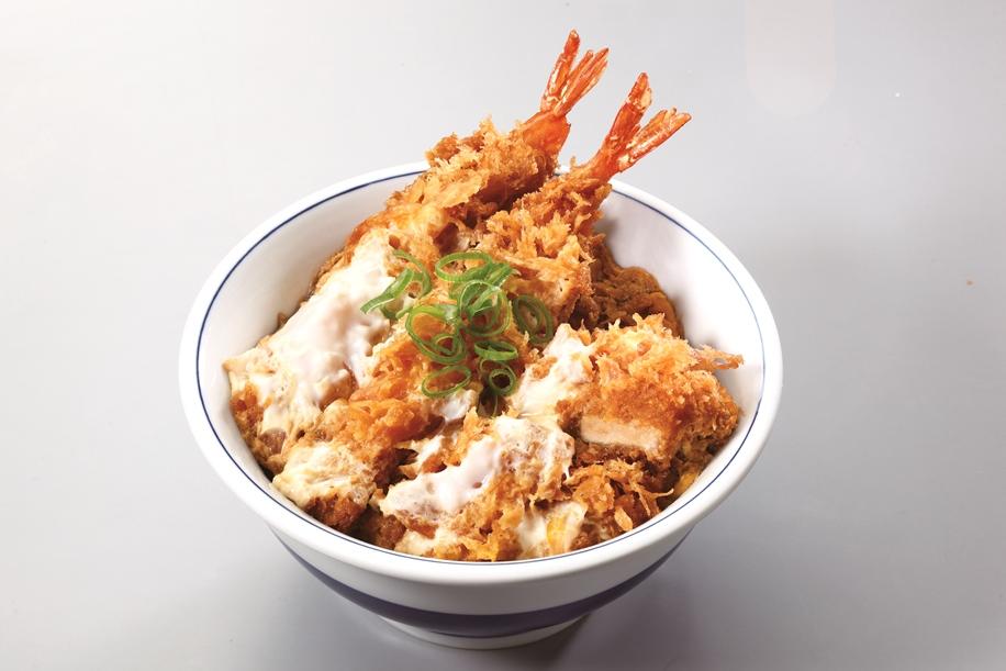 台灣吉豚屋8/14至8/26於Uber Eats推出「海老腰內豬排丼特餐」買一送一。（圖／業者提供）