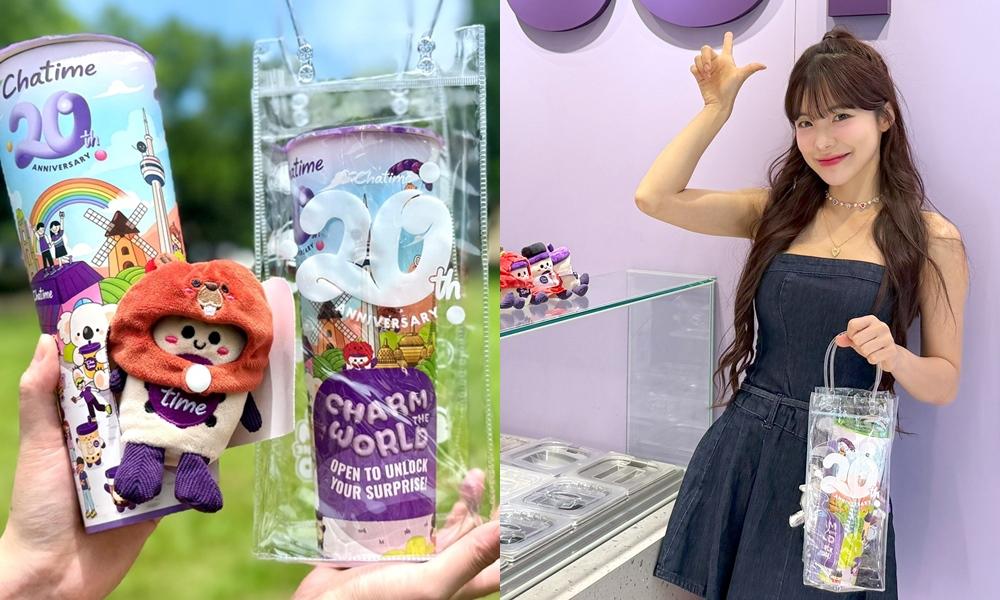 啦啦隊女神李多慧開箱「茶太娃娃」直呼每一款都好可愛。（圖／品牌提供）