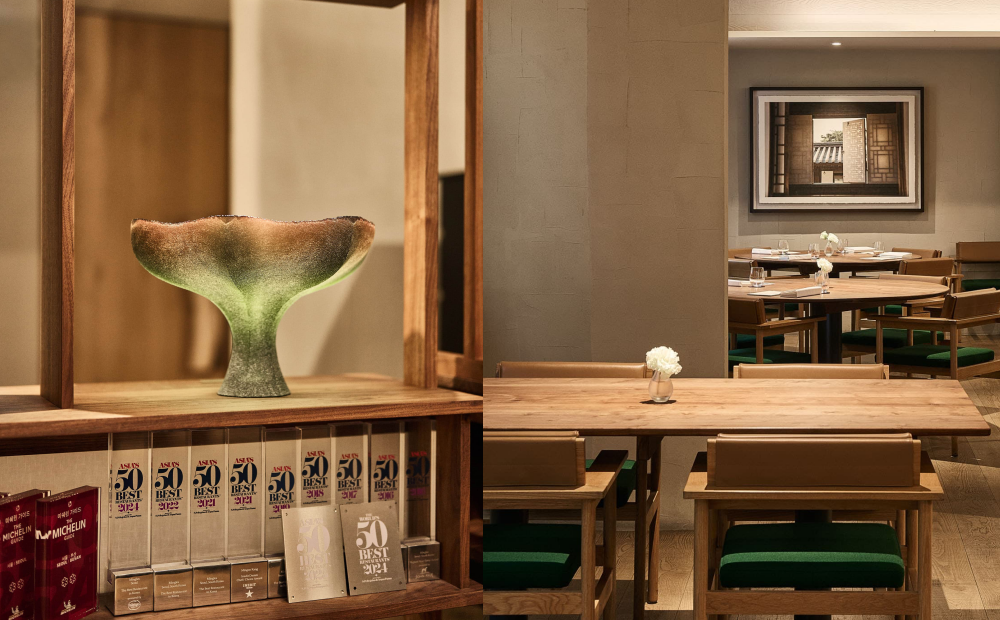 Mingles餐廳2017年起年年獲得米其林星級肯定，2025年榮登三星寶座，成為韓國當年度唯一一間三星餐廳。（圖／品牌提供）