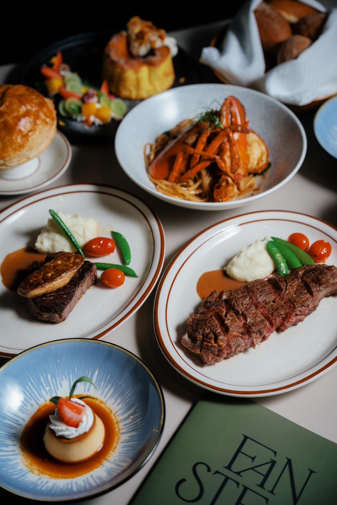 雅室牛排台中七期店精選頂級海鮮，為台中饕客打造獨家菜色。（圖／品牌提供）