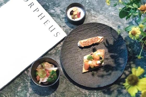 早午餐推出無麩質酪梨吐司。（ 然一酒店提供）