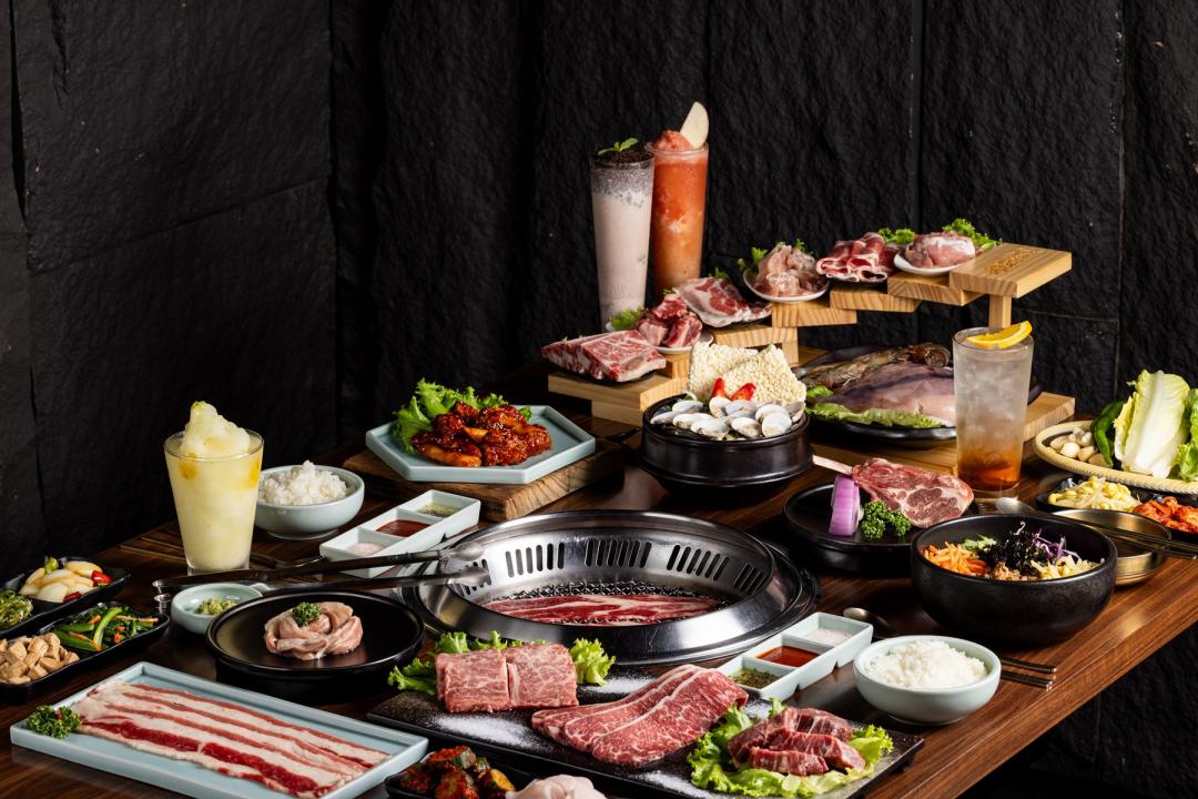 豆府餐飲集團旗下韓式燒肉品牌「姜滿堂」插旗台北DREAM PLAZA。（圖／品牌提供）