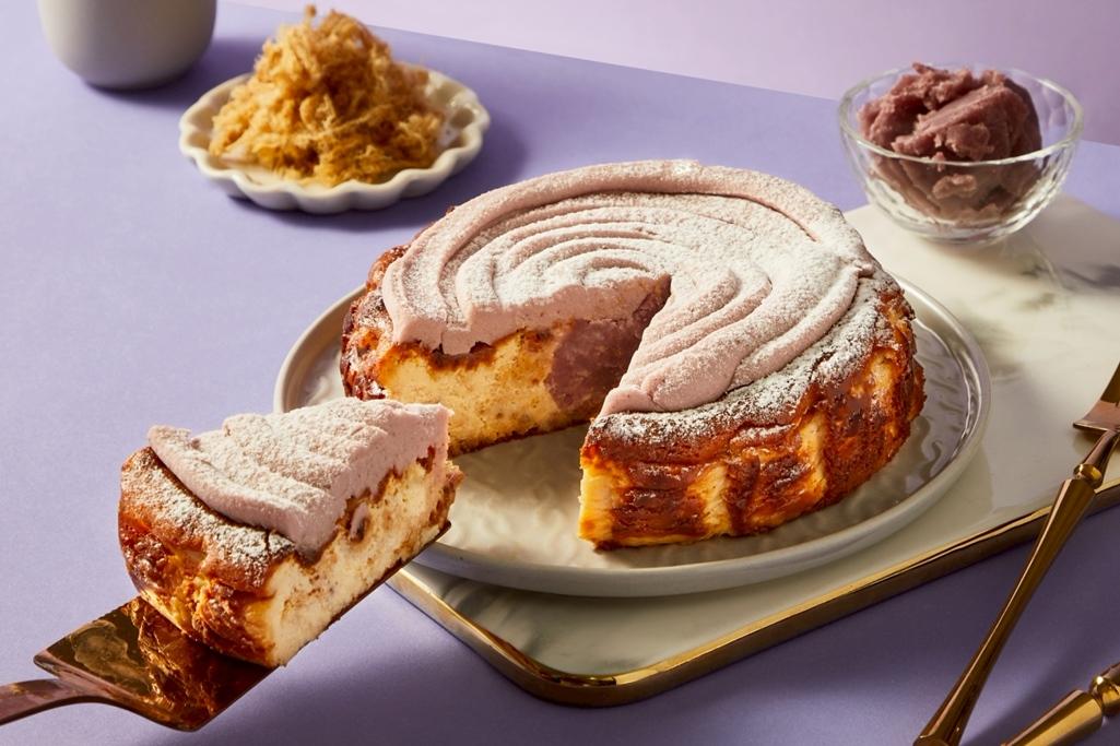 起士公爵「芋泥肉鬆巴斯克」6吋780元。(圖/品牌提供)