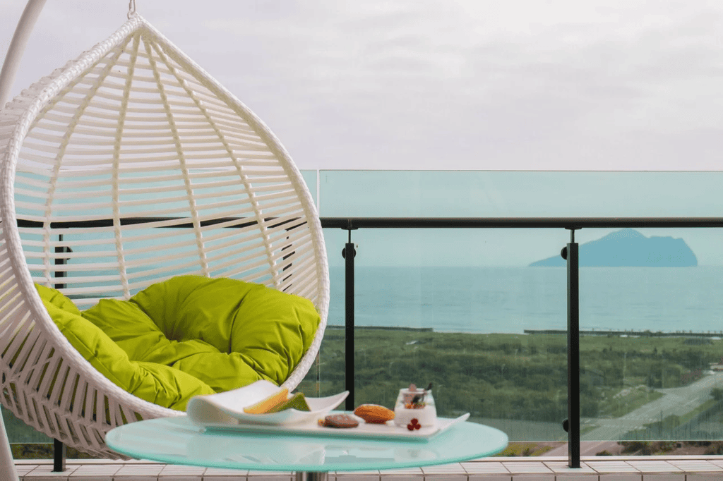 Klook推薦蘭陽烏石港海景酒店，可遠觀龜山島遼闊天際。（圖／業者提供）