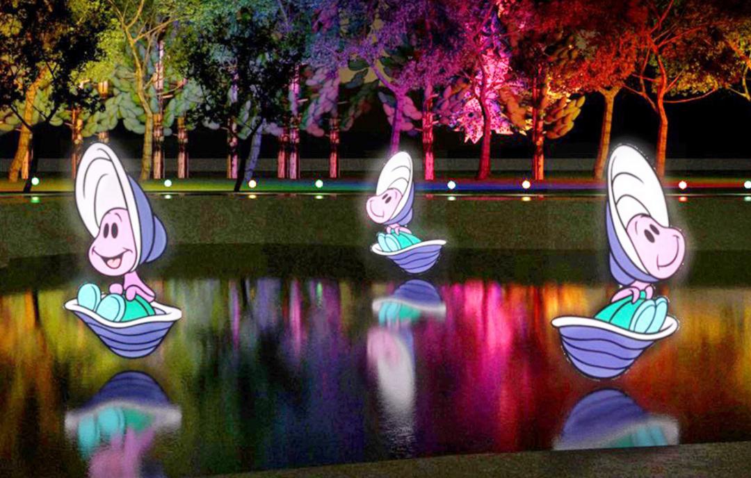 以「牡蠣寶寶」為主角，設計5座圓潤可愛的氣模裝置。（圖／翻攝自嘉市好旅行官網）