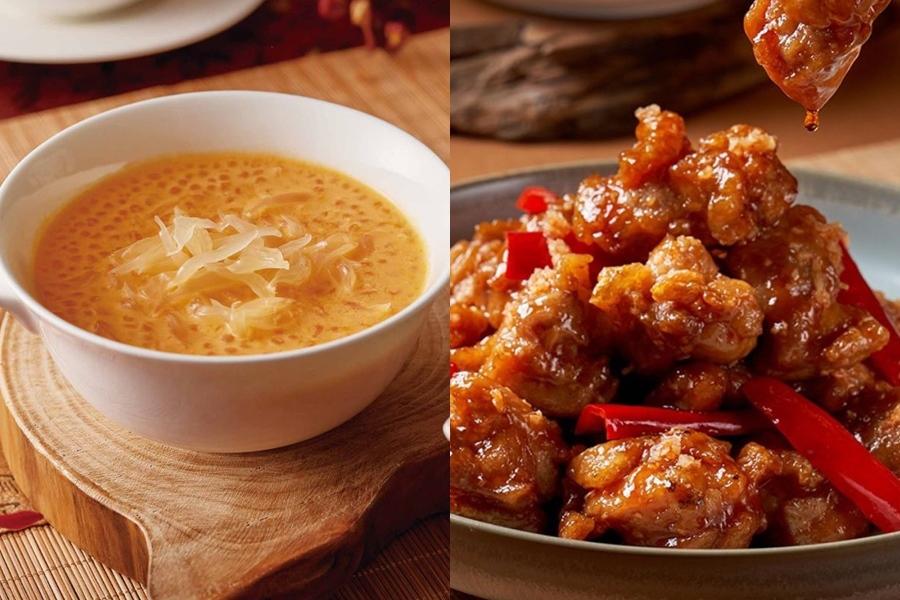 福粵樓「食全食美」粵菜港點吃到飽從冷盤、湯品、熱炒、港點到茶品涼飲一次體驗。（圖／飯店提供）