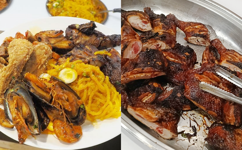 菲式烤雞肉嫩、香氣四溢，成為必吃的招牌料理。（圖／民宿女王芽月提供）