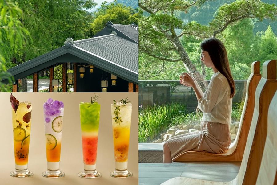 春水堂「春秋山林」打造南投新地標！綠意環繞享獨家料理、品茶還能泡足湯