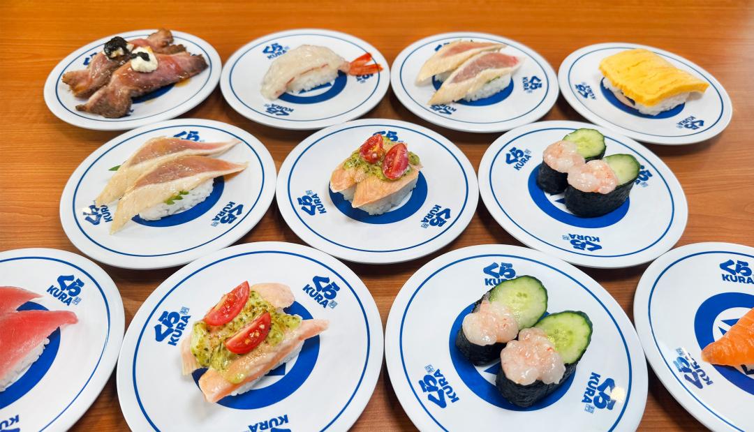 9月推薦三款海鮮新品，以青醬、南高梅、鹽麴入味，帶來清爽的壽司新吃法。（圖／品牌提供）