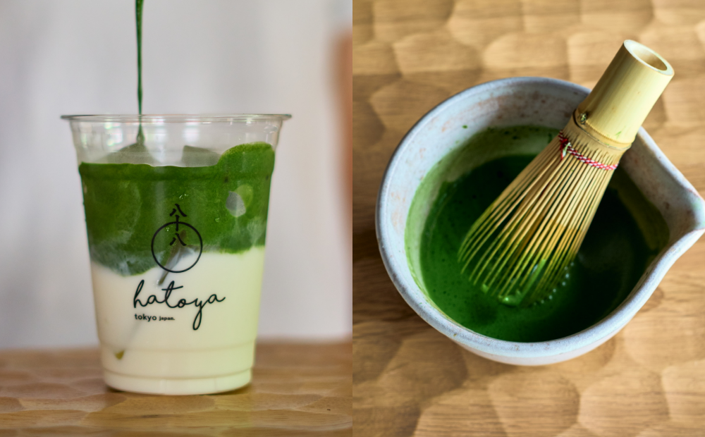 招牌商品「抹茶拿鐵壹（抹茶ラテ壱）」現點現做。（圖／飯店提供）