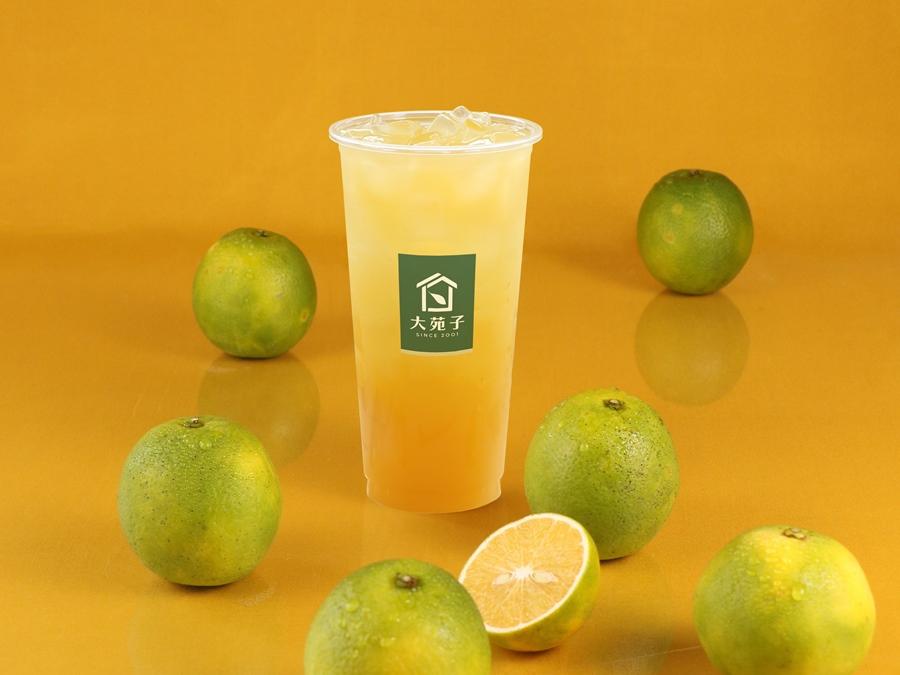大苑子「台灣鮮搾柳丁綠」9/29回歸。北部75元(L)、中南部70元(L)。（圖／品牌提供）