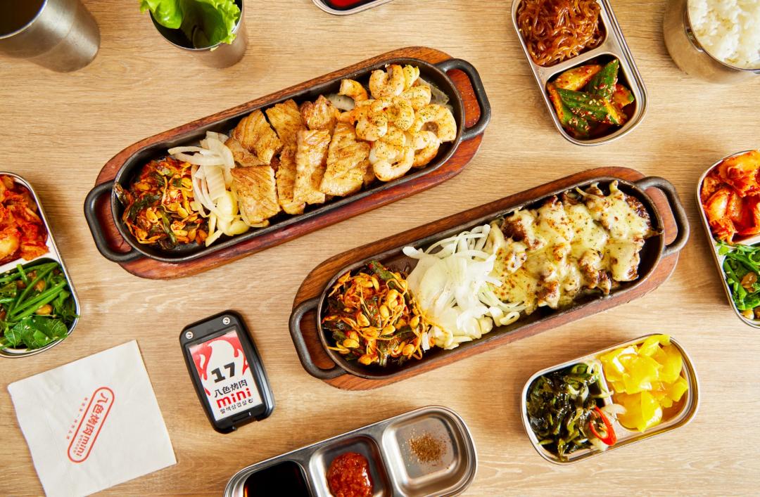 八色烤肉mini開幕首三日限定「醬淋烤牛肉」增量50%不加價。（圖／業者提供）
