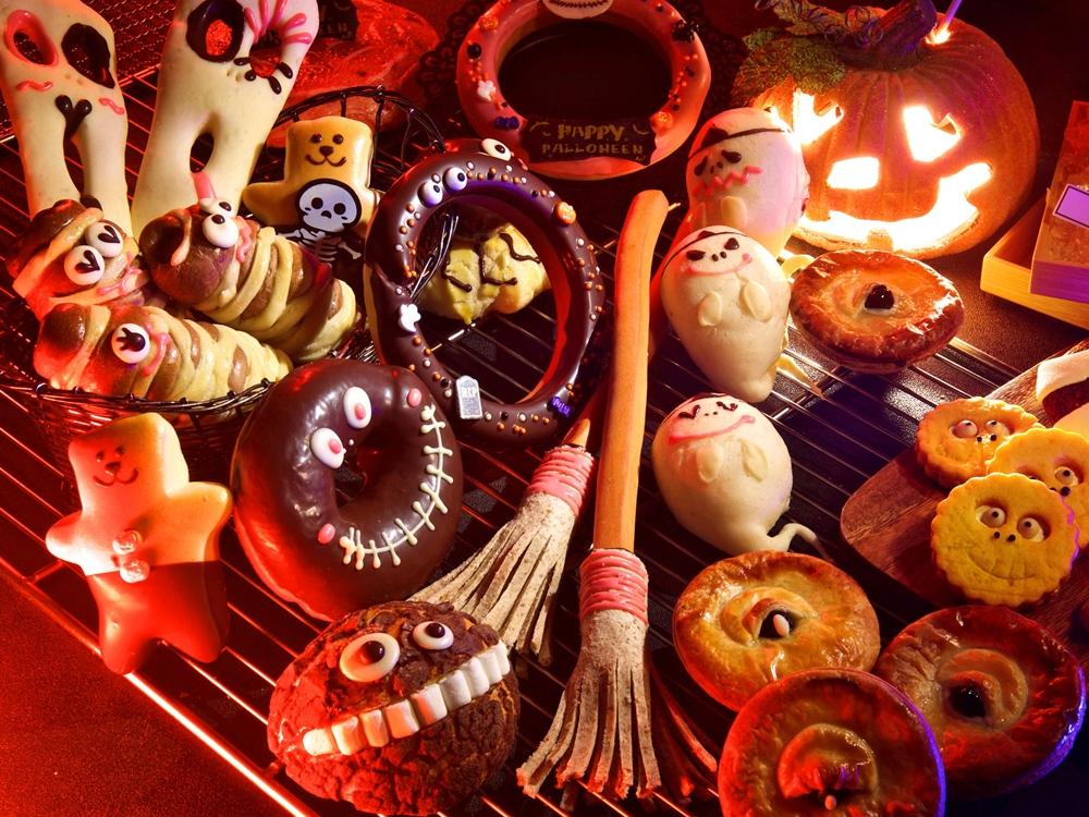 「神旺普諾麵包坊」今年推出多達12款經典熱銷的鬼怪烘焙。（圖／業者提供）