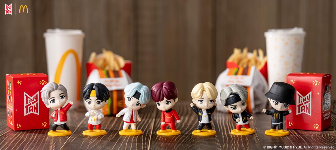 BTS防彈七款角色+小卡必收藏!麥當勞「TinyTAN盲盒公仔」10/8開賣 BTS防彈七款角色+小卡必收藏!麥當勞「TinyTAN盲盒公仔」10/8開賣