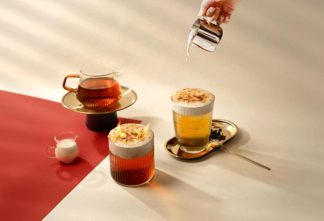 老賴茶棧推出全新「烤糖奶蓋系列」全門市統一價70元。（圖／品牌提供）