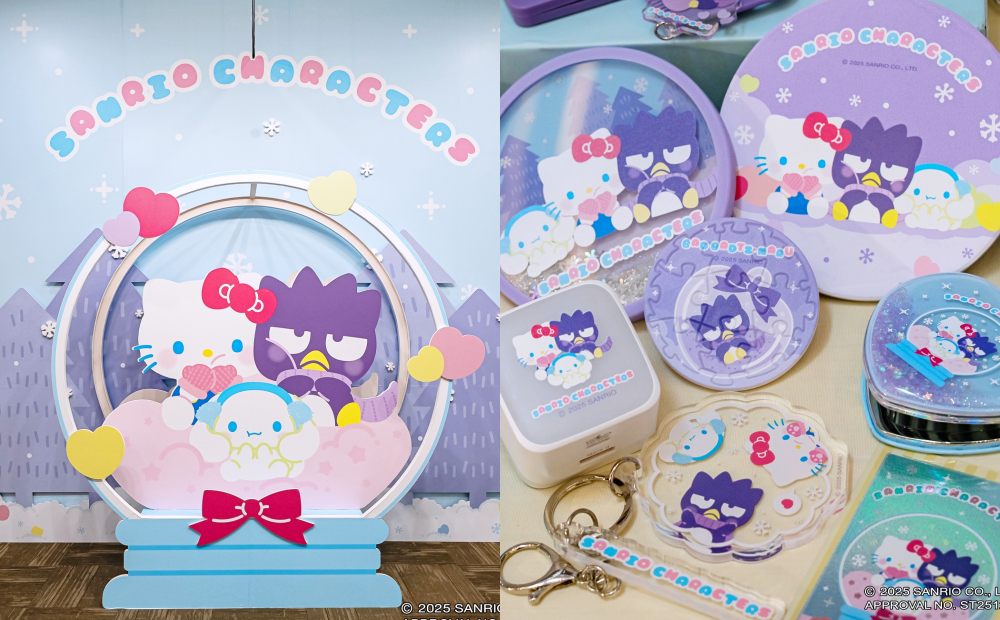 《三麗鷗大明星》快閃店4大夢幻打卡點，陪伴粉絲拍出專屬的冬日回憶。（圖／信賴互動提供）