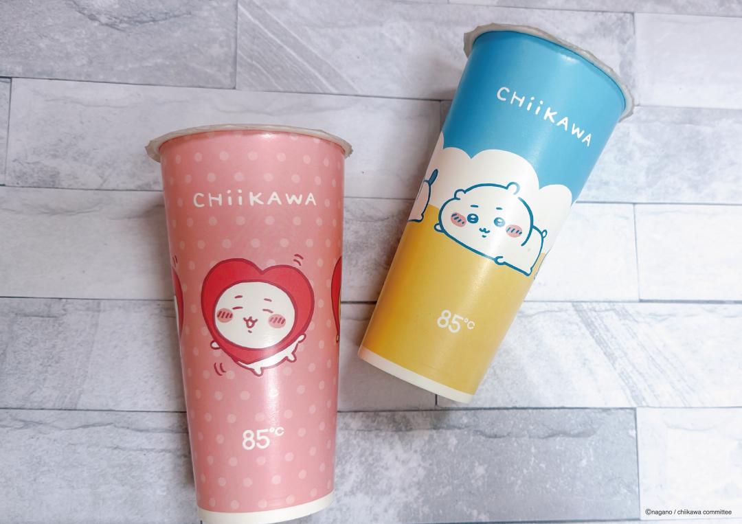 10月16日開始全台85℃門市也推出兩款吉伊卡哇飲料紙杯。（圖／品牌提供）