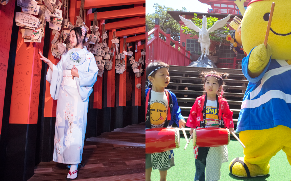 歡樂日系慶典在桃園！穿浴衣體驗臉部彩繪、看泡泡秀嗨翻連假