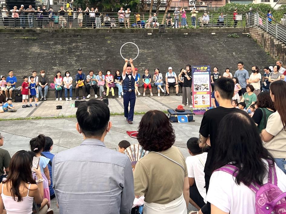 展覽期間週末將推出街頭藝術饗宴。（圖／新北觀旅局提供，113年資料照）