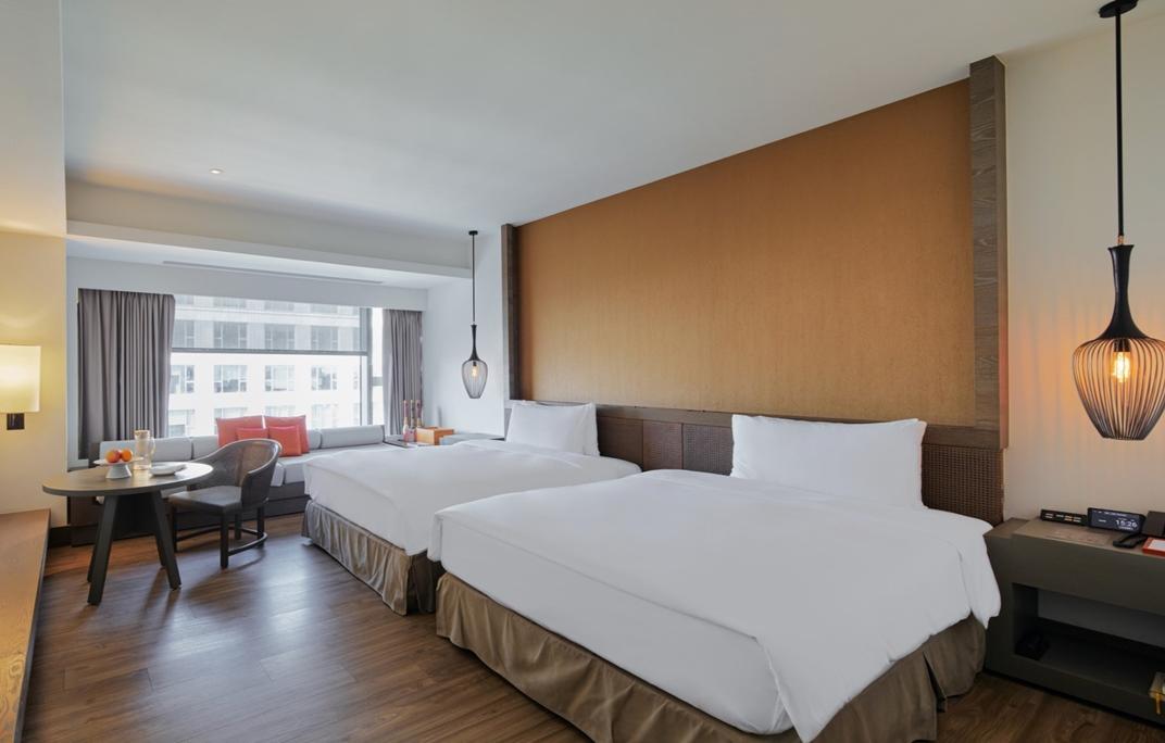 台南晶英酒店結合住宿推出「晶奇盛典‧法老降臨」四人住房專案，每晚8,888元起。（圖／飯店提供）