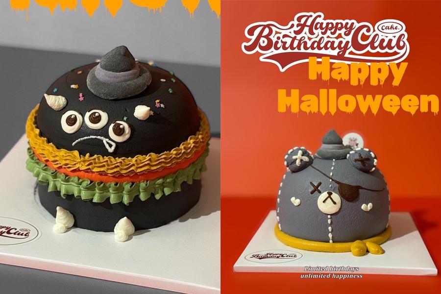 生日盪高俱樂部以「萬餓食物派對」為主題打造萬聖節限定甜點。（圖／業者提供）
