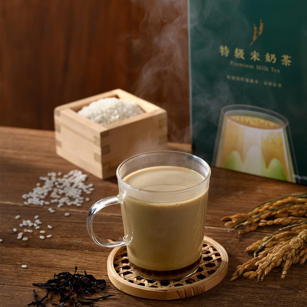 「特級米奶茶」8入售價250元。(圖/翻攝自後壁區農會網站)