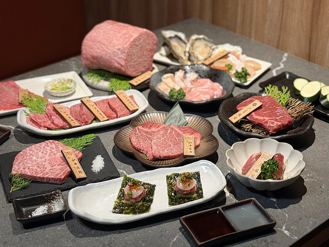台北全新燒肉店「上吉弐」開幕，主打4大名牛、北海道極選盛宴，更針對VIP推出專屬菜單。（圖／記者郭宣暄攝）