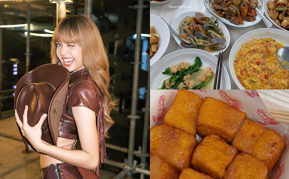 Lisa高雄帶貨「迷你西多士」讓店家爆單！Jennie經紀人曬整桌台菜讚好吃