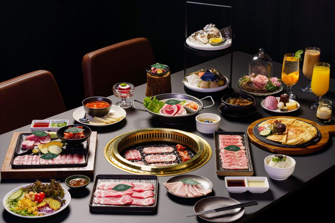 森森燒肉感謝祭開跑，憑任一餐廳發票最低享全桌7折優惠，還能參加活動整桌免單。（圖／品牌提供）