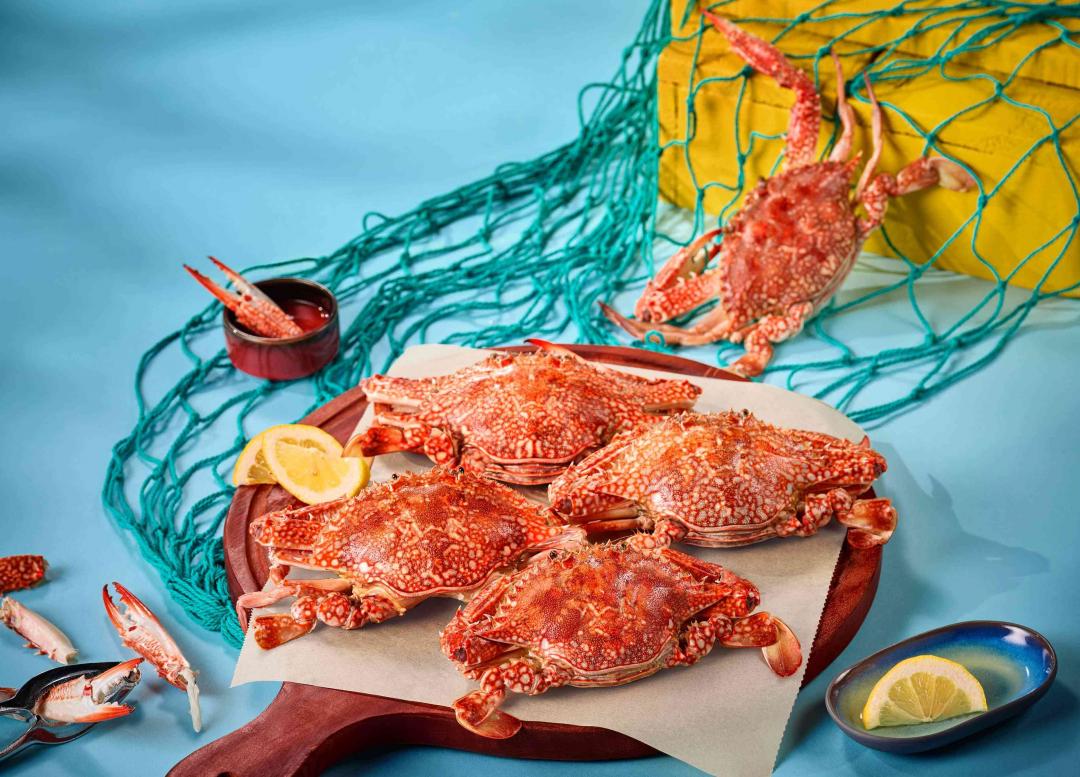 饗食天堂秋季獻上6道蟹料理。(圖/品牌提供)