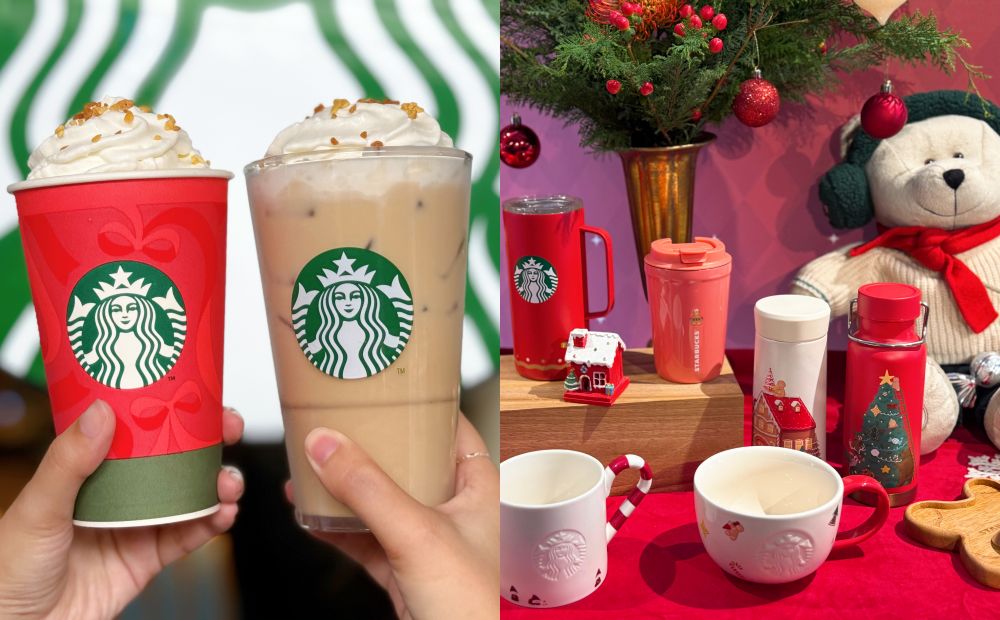 星巴克「太妃核果那堤」11/5回歸!會員搶先開喝、百款耶誕新品曝光
